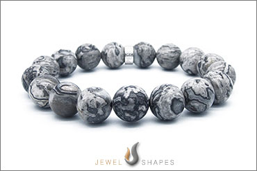 Natural Silver Lace Agate Jewelry