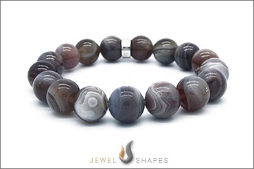 Natural Botswana Agate Jewelry