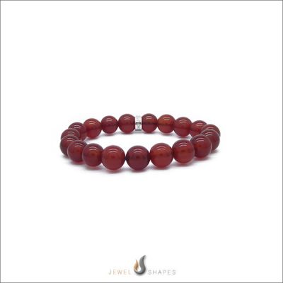 Carnelian Beaded Bracelet