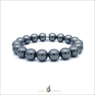 Hematite Beaded Bracelet